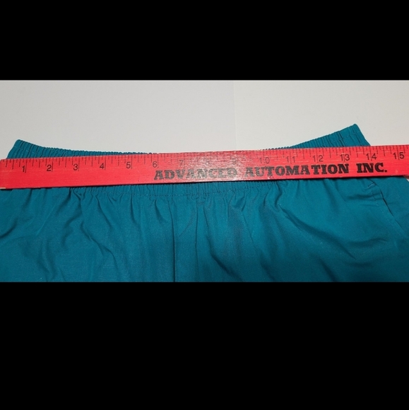 Scrub Pants NWOT Turquoise Medium (10-12) MHD Scrubs - Picture 3 of 5
